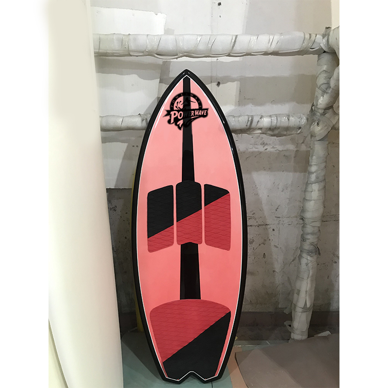 Bamboo wake surfboards groothandel hoogwaardige epoxy wake surfboards