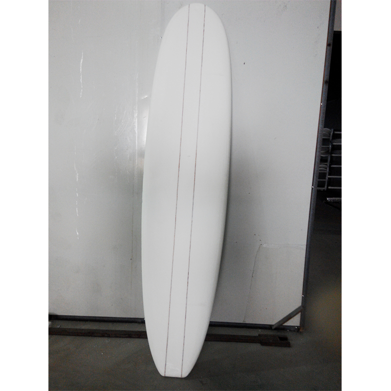 Zachte surfplank stringers door hele boards